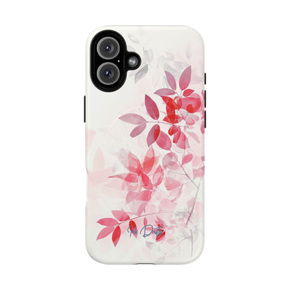 iPhone 16 Plus Matte Phone Case - Whispering Leaves | MagSafe iPhone Case