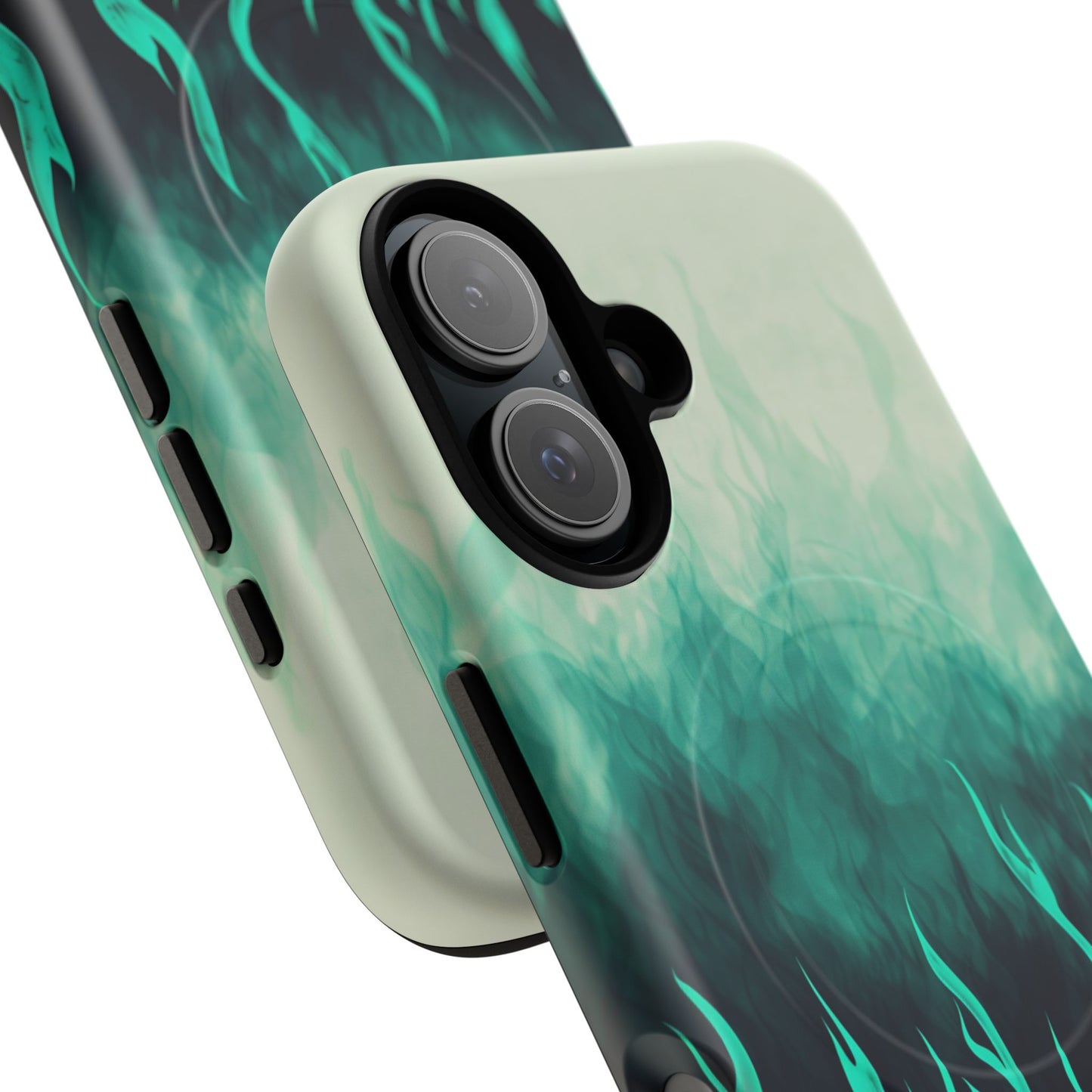 Phone Case - Teal Inferno | MagSafe iPhone Case