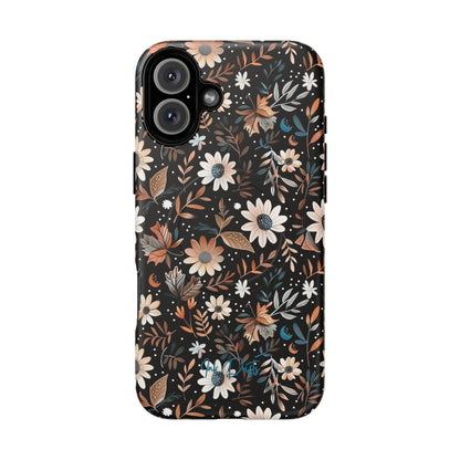 iPhone 16 Plus Matte Phone Case - Midnight Meadow | MagSafe iPhone Case