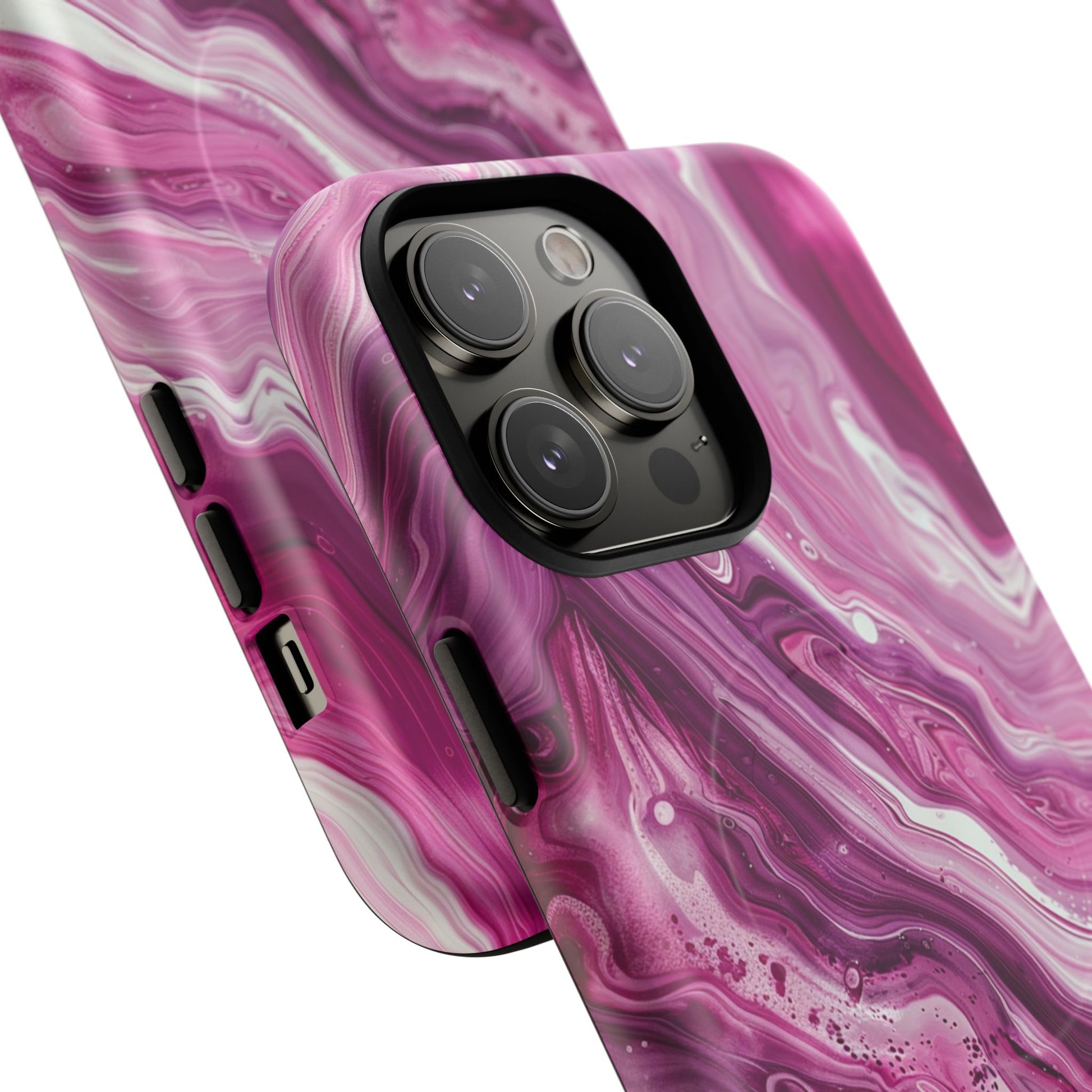 Phone Case - Pink Marble | MagSafe iPhone Case