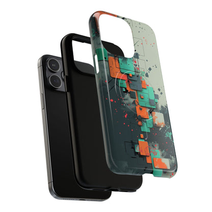 Phone Case - Techno Mosaic | MagSafe iPhone Case