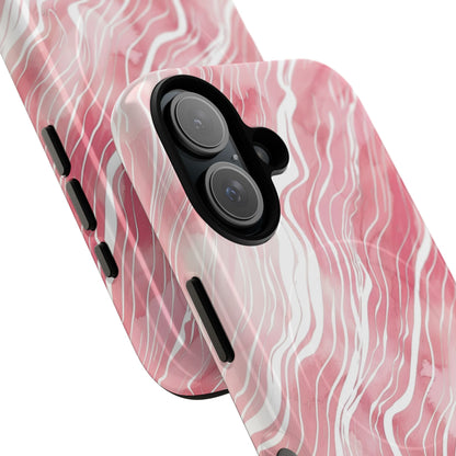 Phone Case - Blush Waves | MagSafe iPhone Case