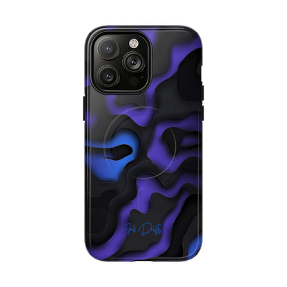 iPhone 14 Pro Max Glossy Phone Case - Galactic Flow | MagSafe iPhone Case