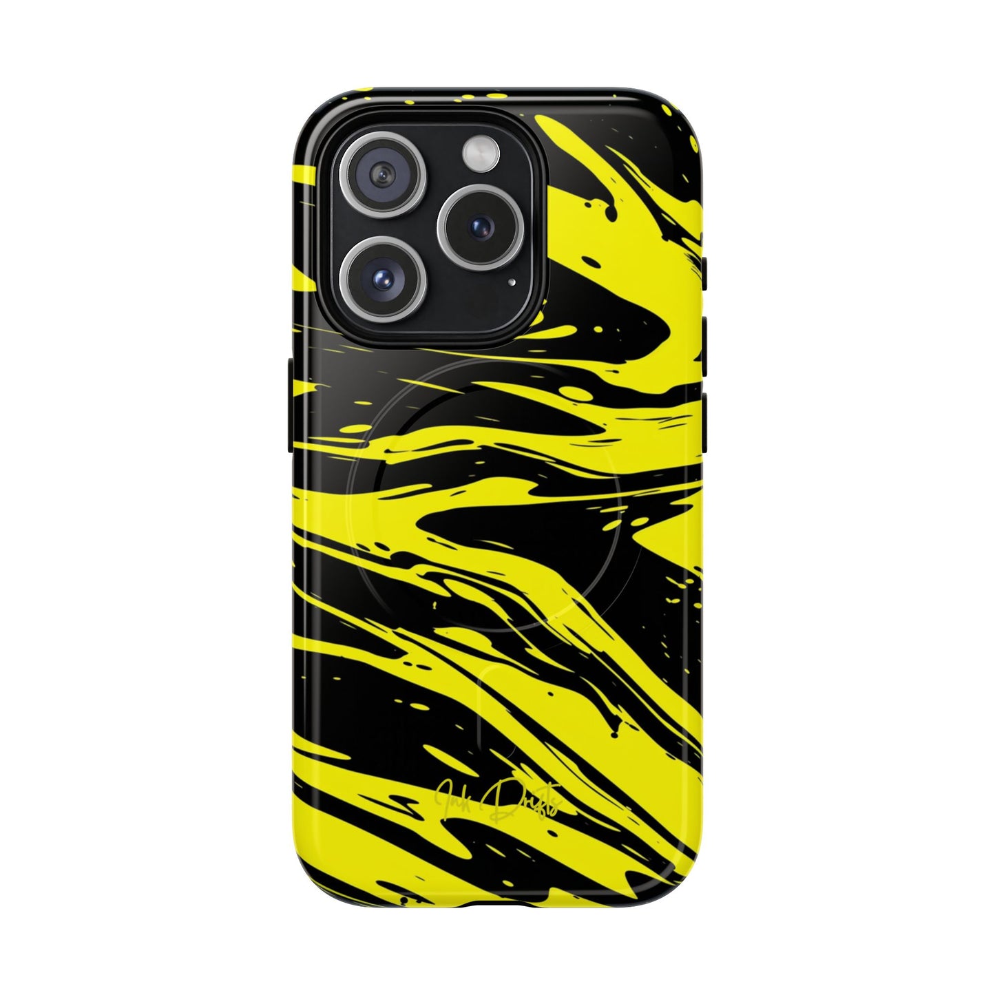 iPhone 15 Pro Glossy Phone Case - Bumble Bee | MagSafe iPhone Case