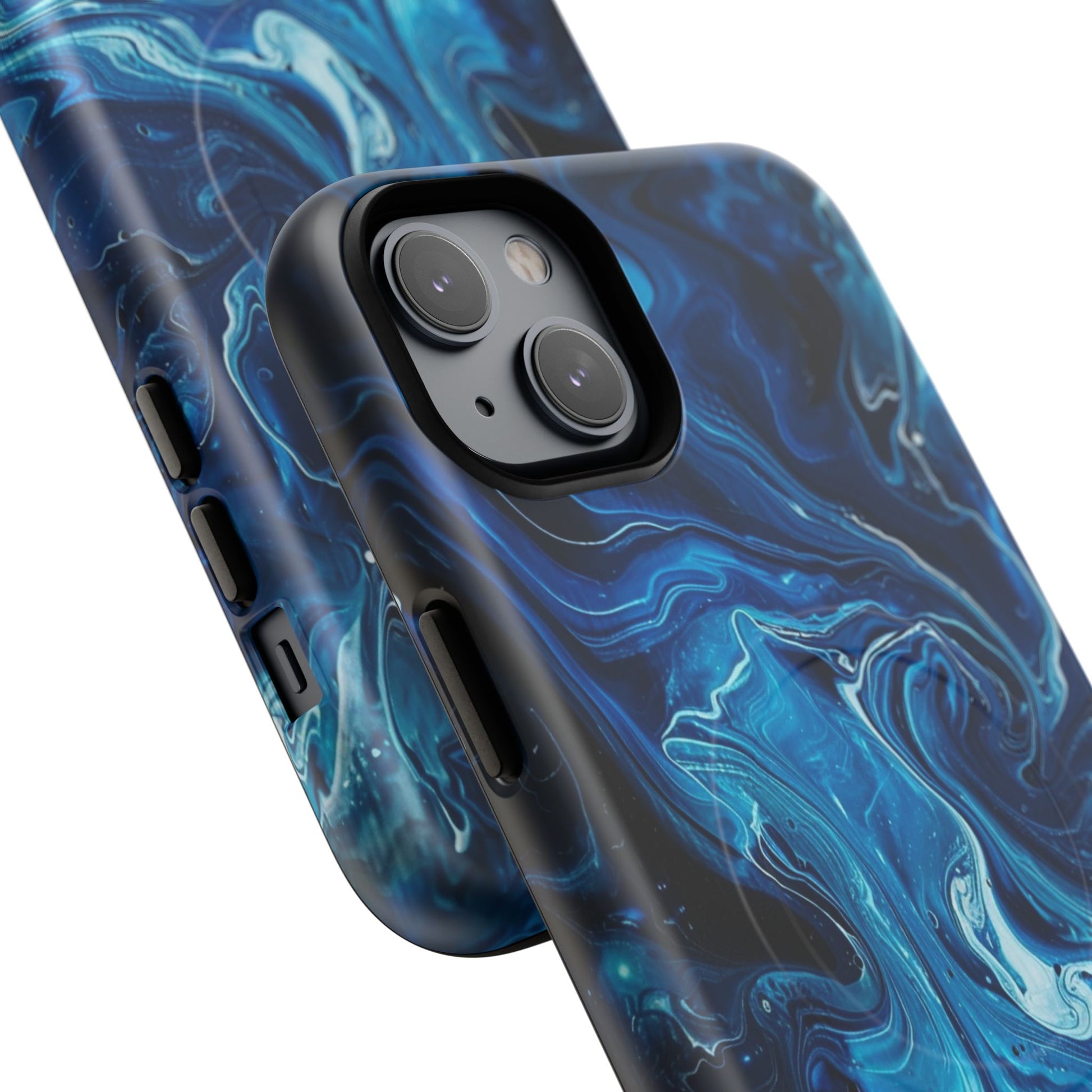 Phone Case - Blue Swirl | MagSafe iPhone Case