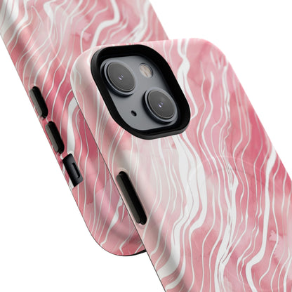 Phone Case - Blush Waves | MagSafe iPhone Case