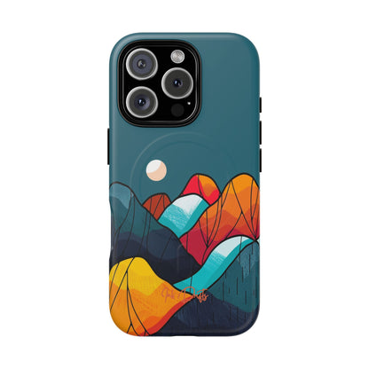 iPhone 16 Pro Matte Phone Case - Autumn Mountains | MagSafe iPhone Case