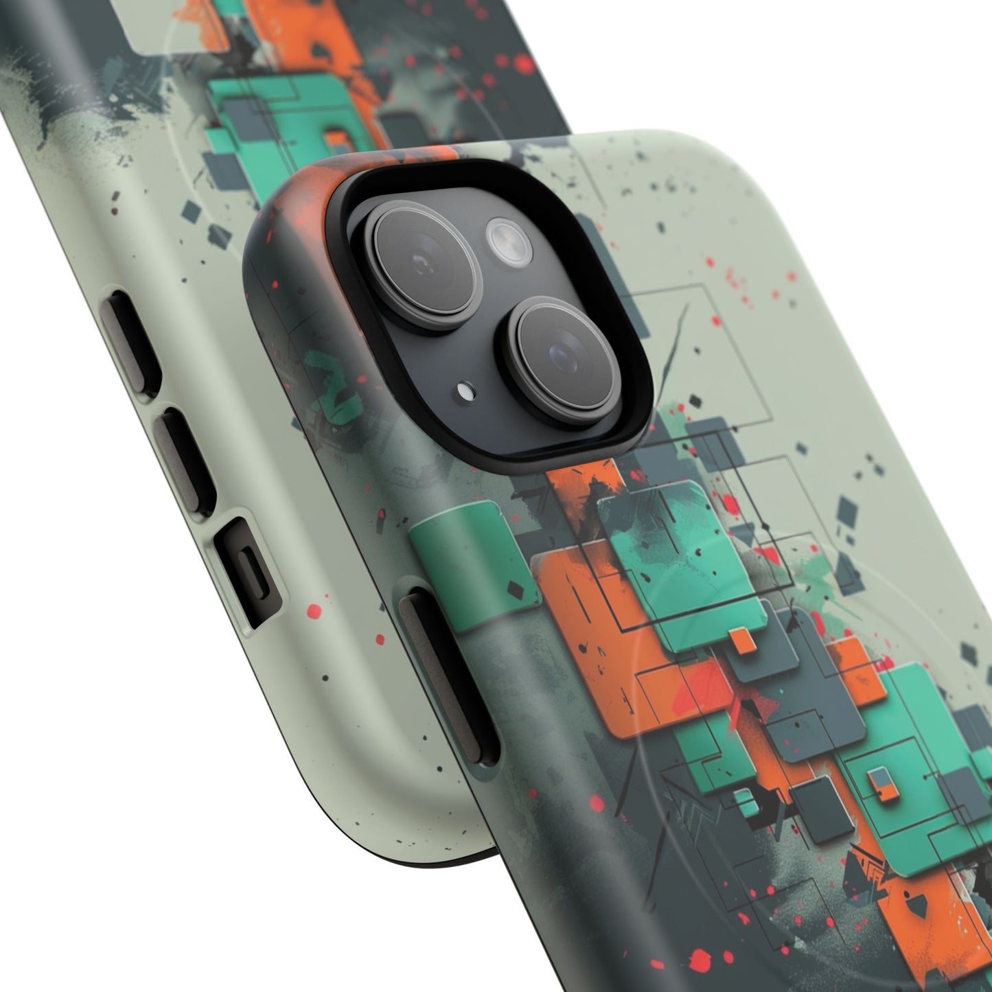 Phone Case - Techno Mosaic | MagSafe iPhone Case