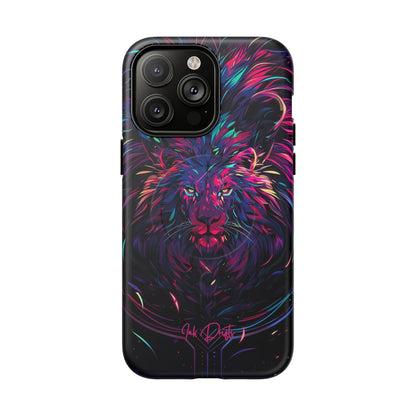 iPhone 14 Pro Max Matte Phone Case - Neon Majesty | MagSafe iPhone Case