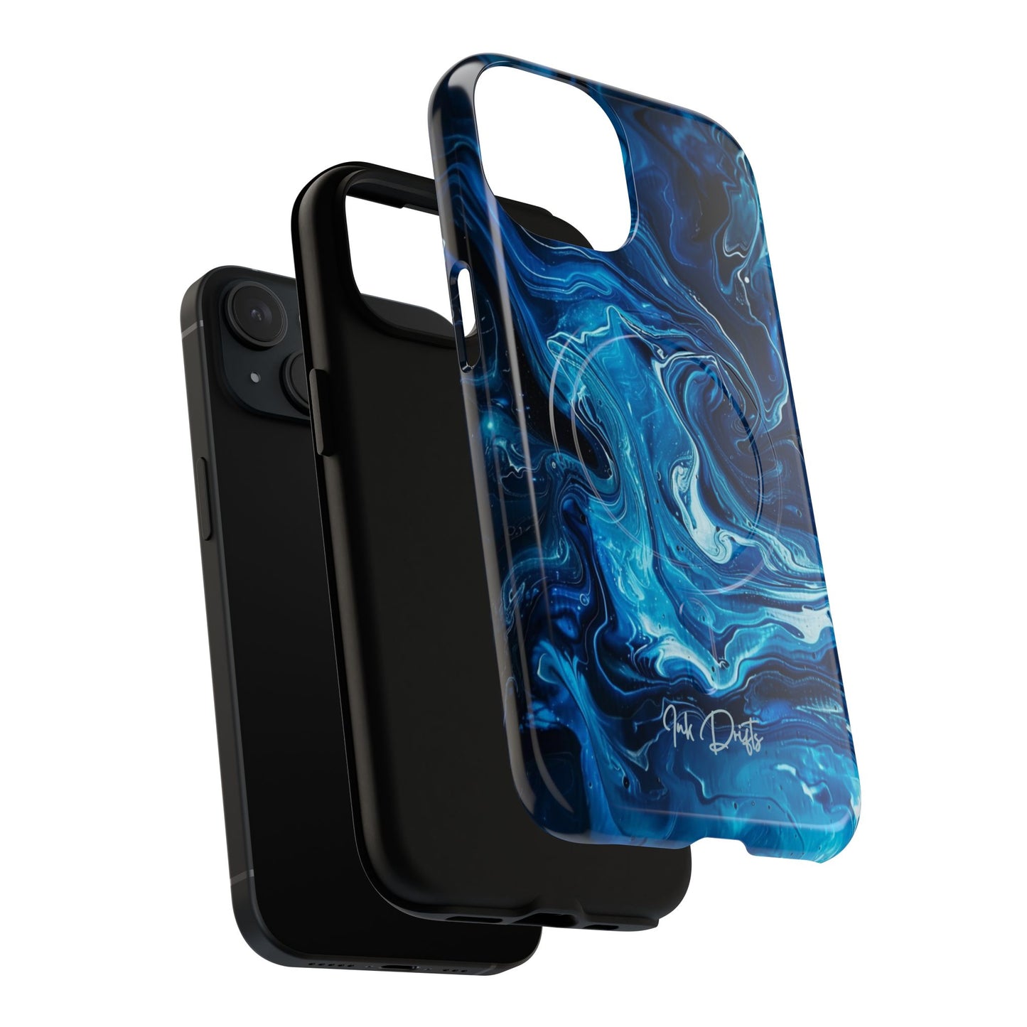 Phone Case - Blue Swirl | MagSafe iPhone Case