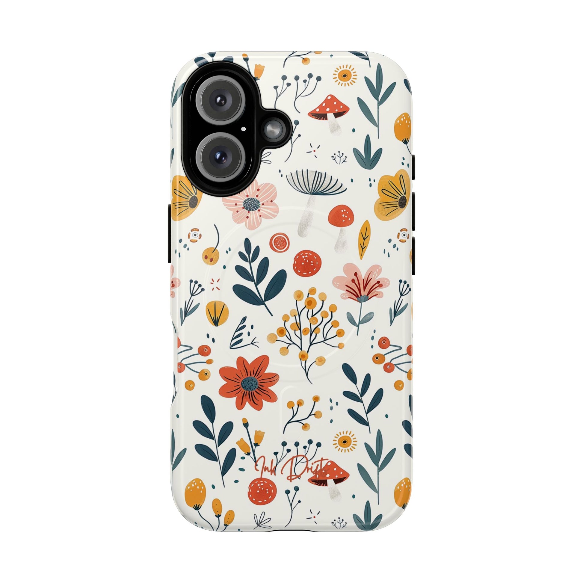 iPhone 16 Glossy Phone Case - Forest Whimsy | MagSafe iPhone Case