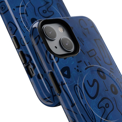 Phone Case - Nocturnal Scribbles | MagSafe iPhone Case