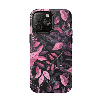 iPhone 14 Pro Max Matte Phone Case - Dusky Leaves | MagSafe iPhone Case