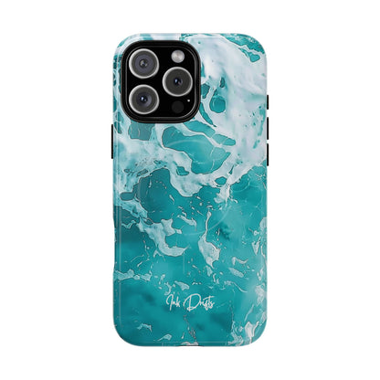 iPhone 16 Pro Max Glossy Phone Case - Ocean Breeze | MagSafe iPhone Case