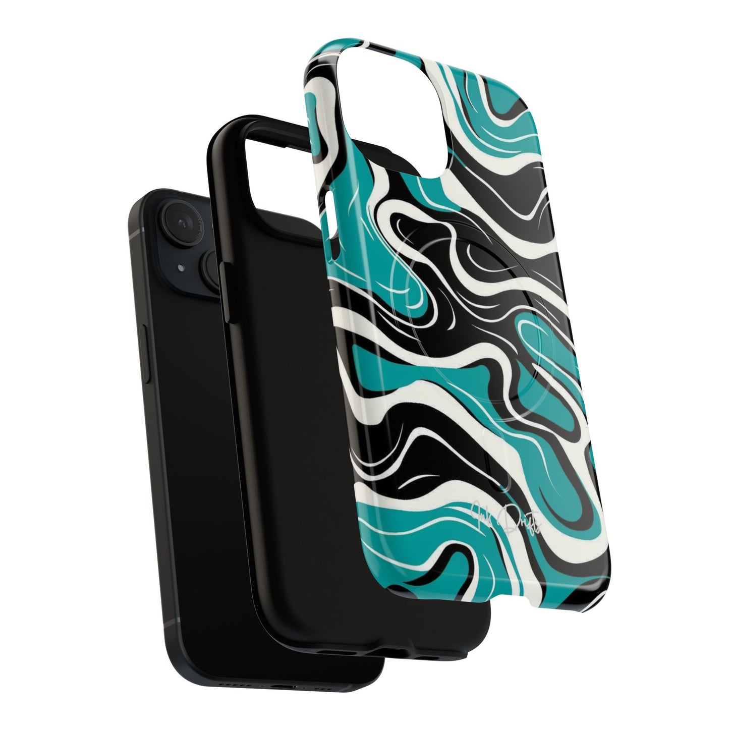 Phone Case - Teal Tempest | MagSafe iPhone Case