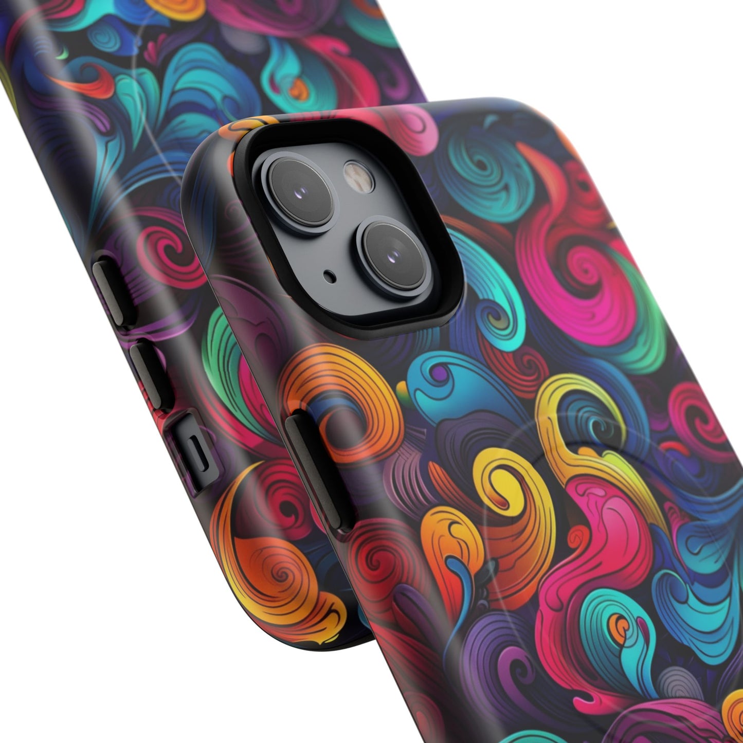 Phone Case - Psychedelic Waves | MagSafe iPhone Case