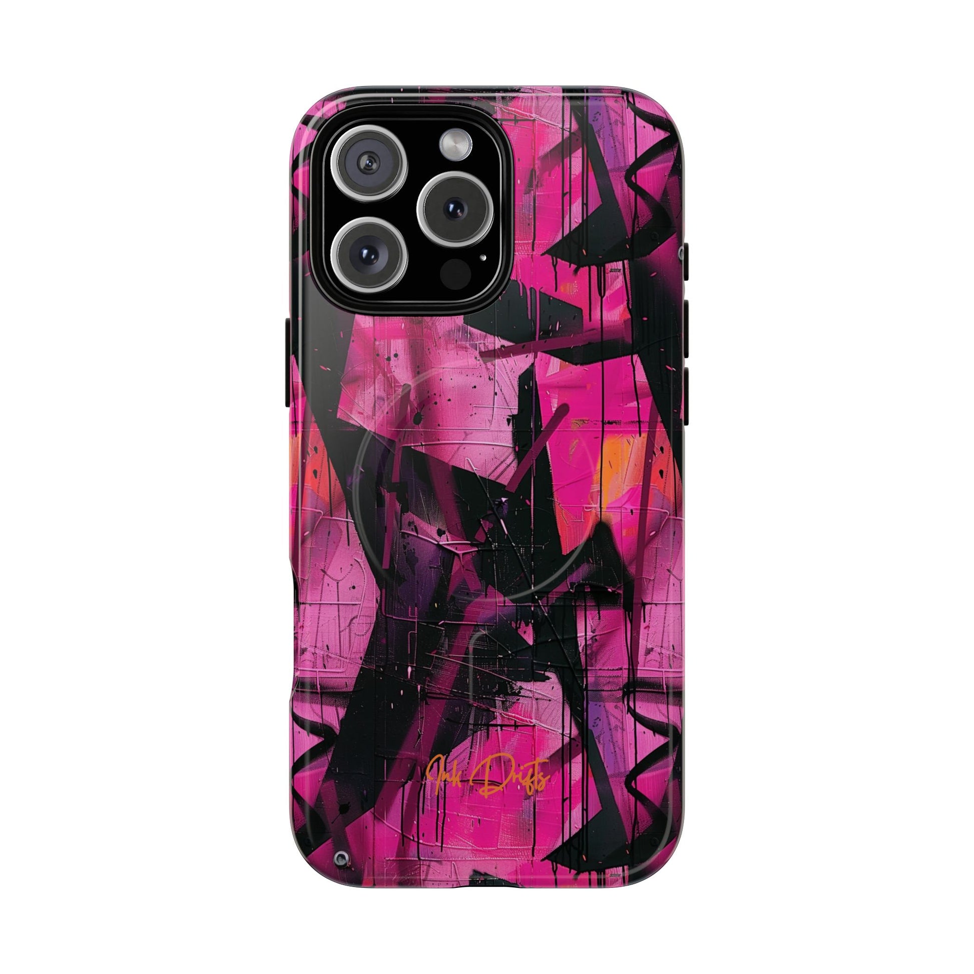 iPhone 16 Pro Max Glossy Phone Case - Urban Vibe | MagSafe iPhone Case