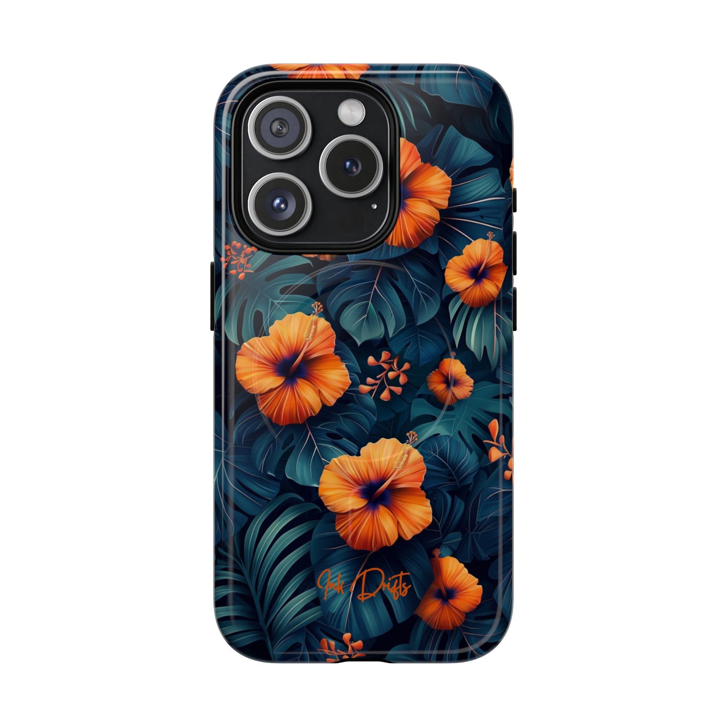 iPhone 15 Pro Glossy Phone Case - Island Bloom | MagSafe iPhone Case