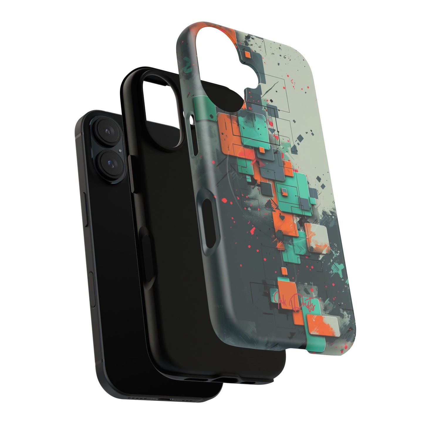 Phone Case - Techno Mosaic | MagSafe iPhone Case