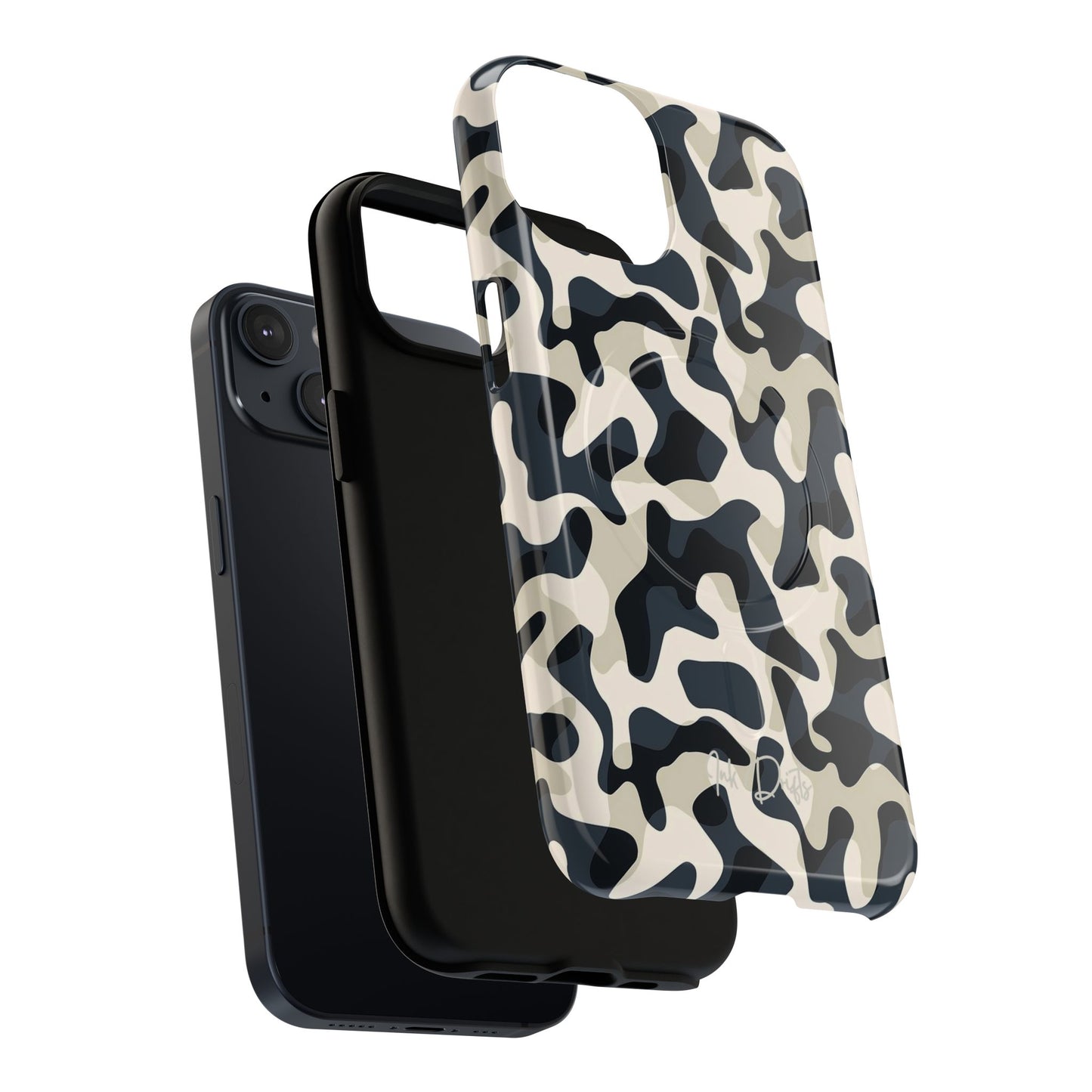 Phone Case - Monochrome Camo | MagSafe iPhone Case