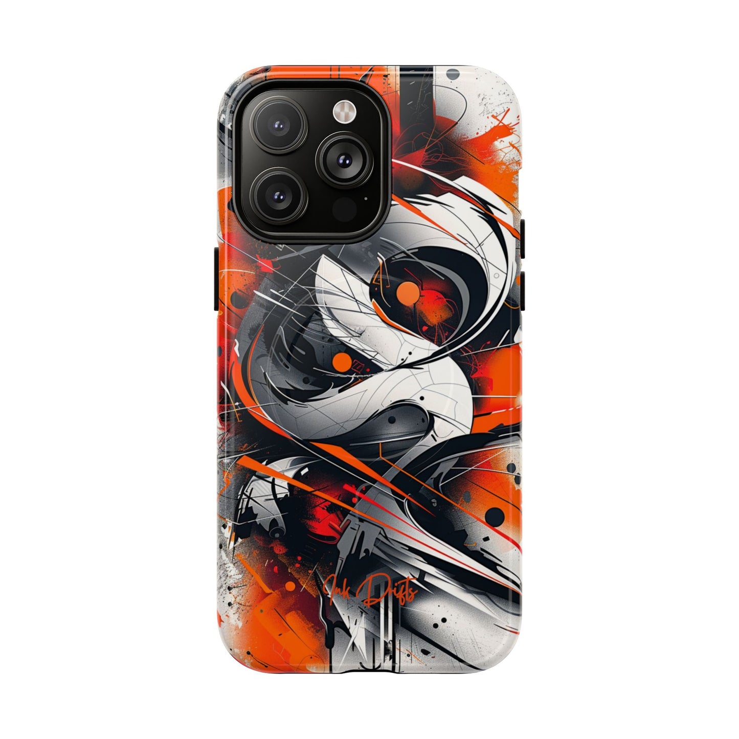 iPhone 14 Pro Max Glossy Phone Case - Urban Vortex | MagSafe iPhone Case