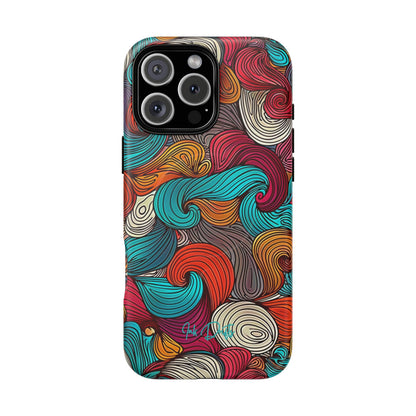 iPhone 16 Pro Max Matte Phone Case - Vivid Curls | MagSafe iPhone Case