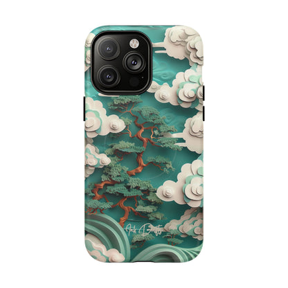 iPhone 14 Pro Max Matte Phone Case - Celestial Bonsai | MagSafe iPhone Case