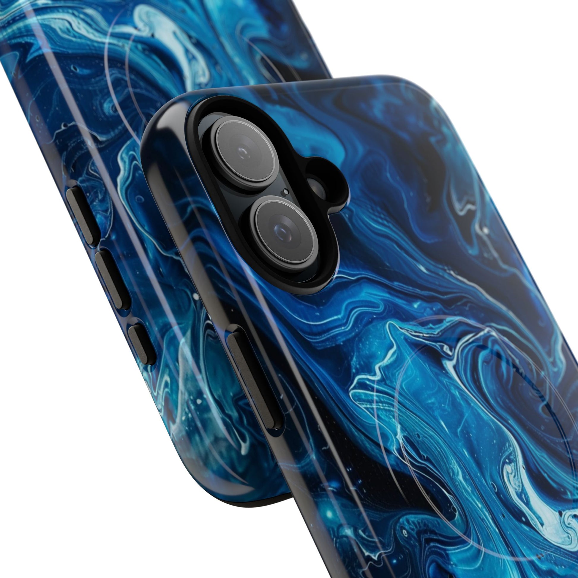 Phone Case - Blue Swirl | MagSafe iPhone Case