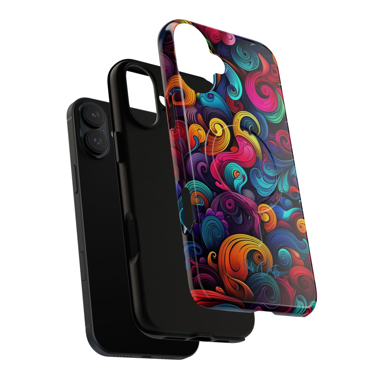 Phone Case - Psychedelic Waves | MagSafe iPhone Case