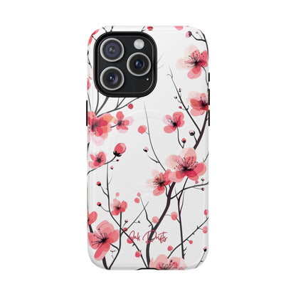 iPhone 15 Pro Max Glossy Phone Case - Blossom Breeze | MagSafe iPhone Case