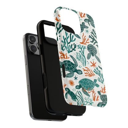 Phone Case - Turtle Tango | MagSafe iPhone Case