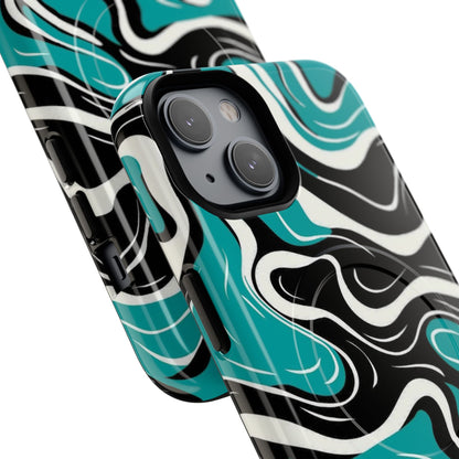 Phone Case - Teal Tempest | MagSafe iPhone Case