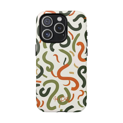 iPhone 15 Pro Matte Phone Case - Earthy Whimsy | MagSafe iPhone Case