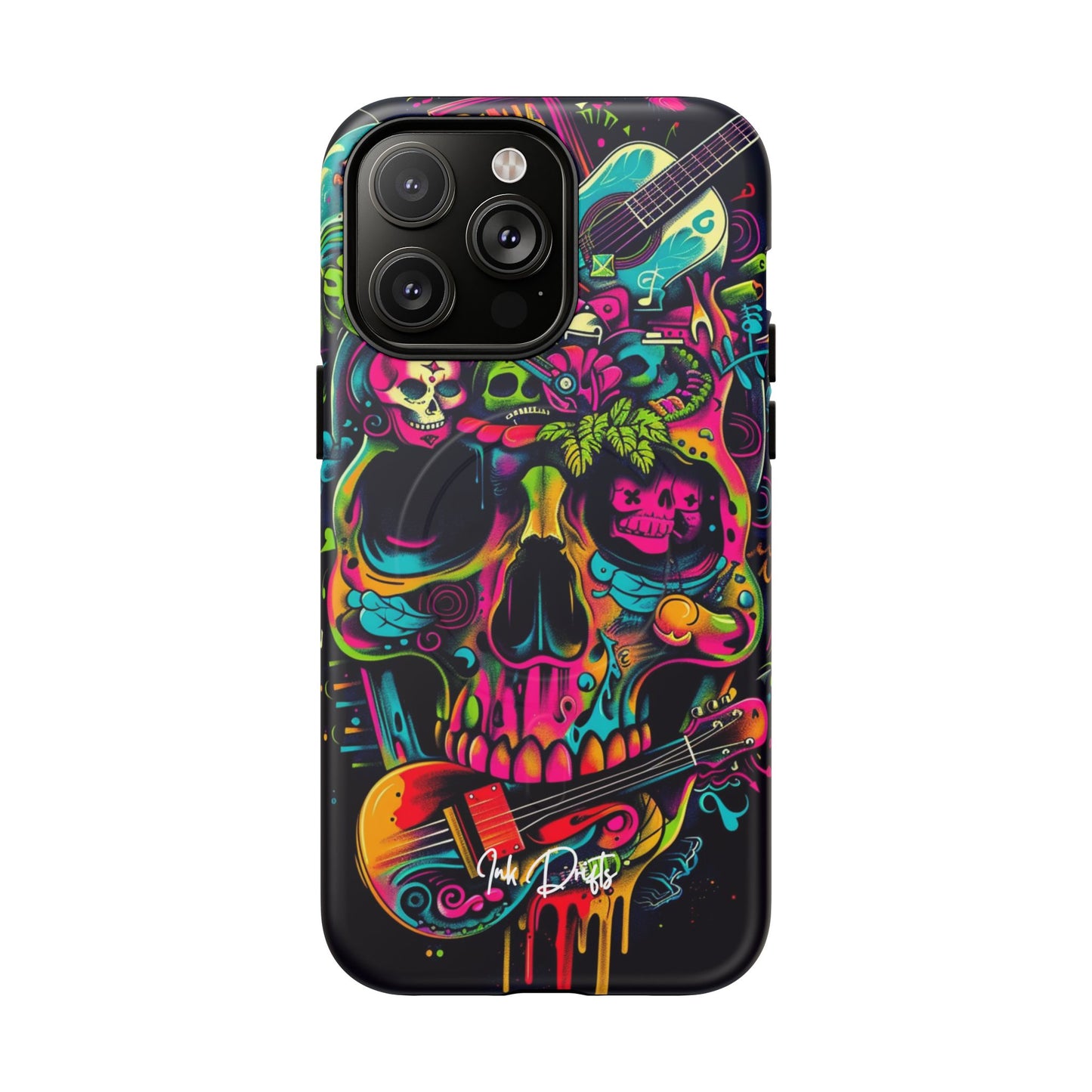 iPhone 14 Pro Max Matte Phone Case - Psychedelic Harmony | MagSafe iPhone Case