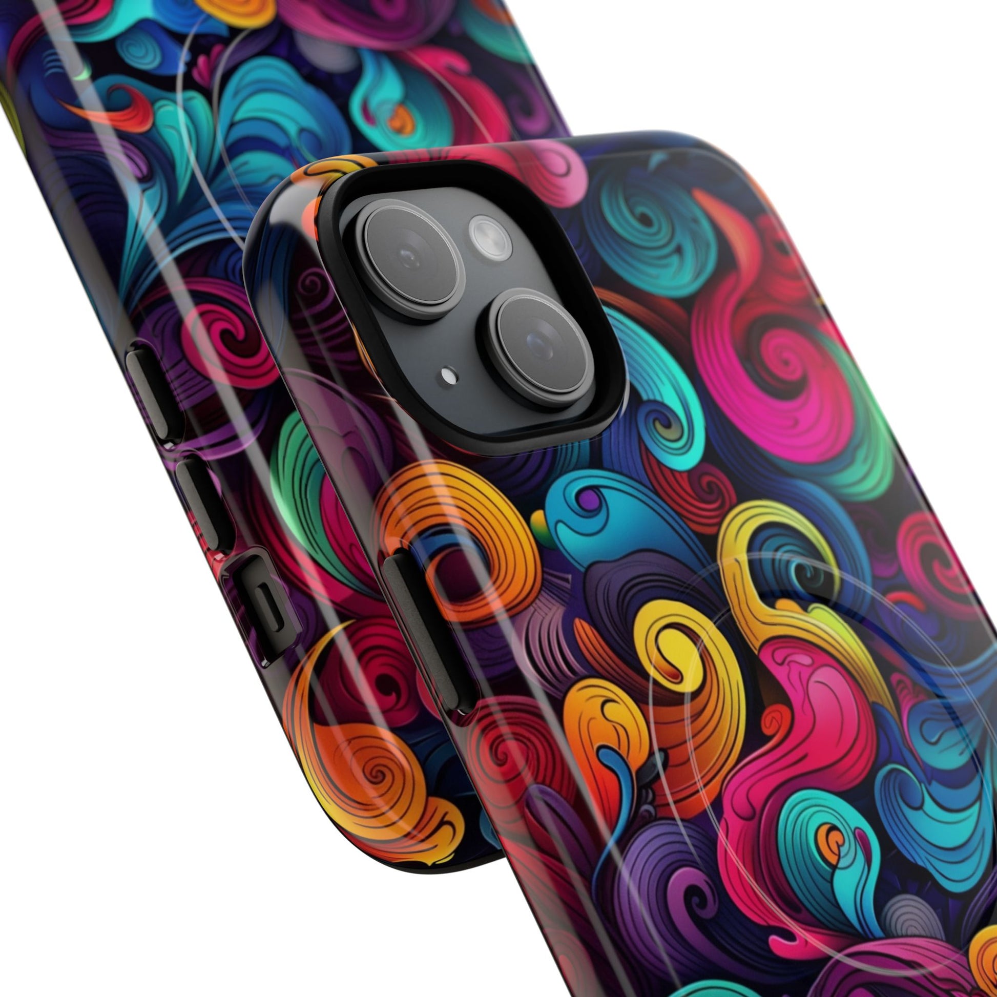 Phone Case - Psychedelic Waves | MagSafe iPhone Case