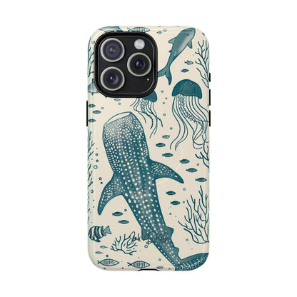 iPhone 15 Pro Max Glossy Phone Case - Ocean Depths | MagSafe iPhone Case