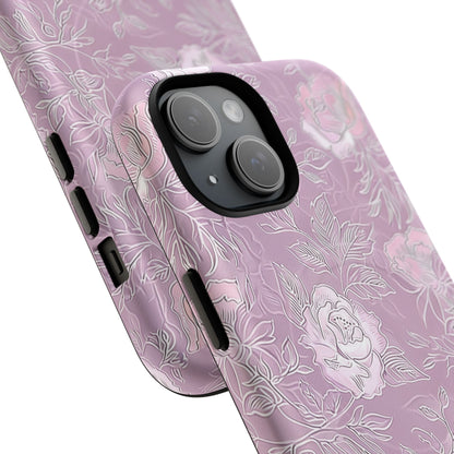 Phone Case - Silken Roses | MagSafe iPhone Case