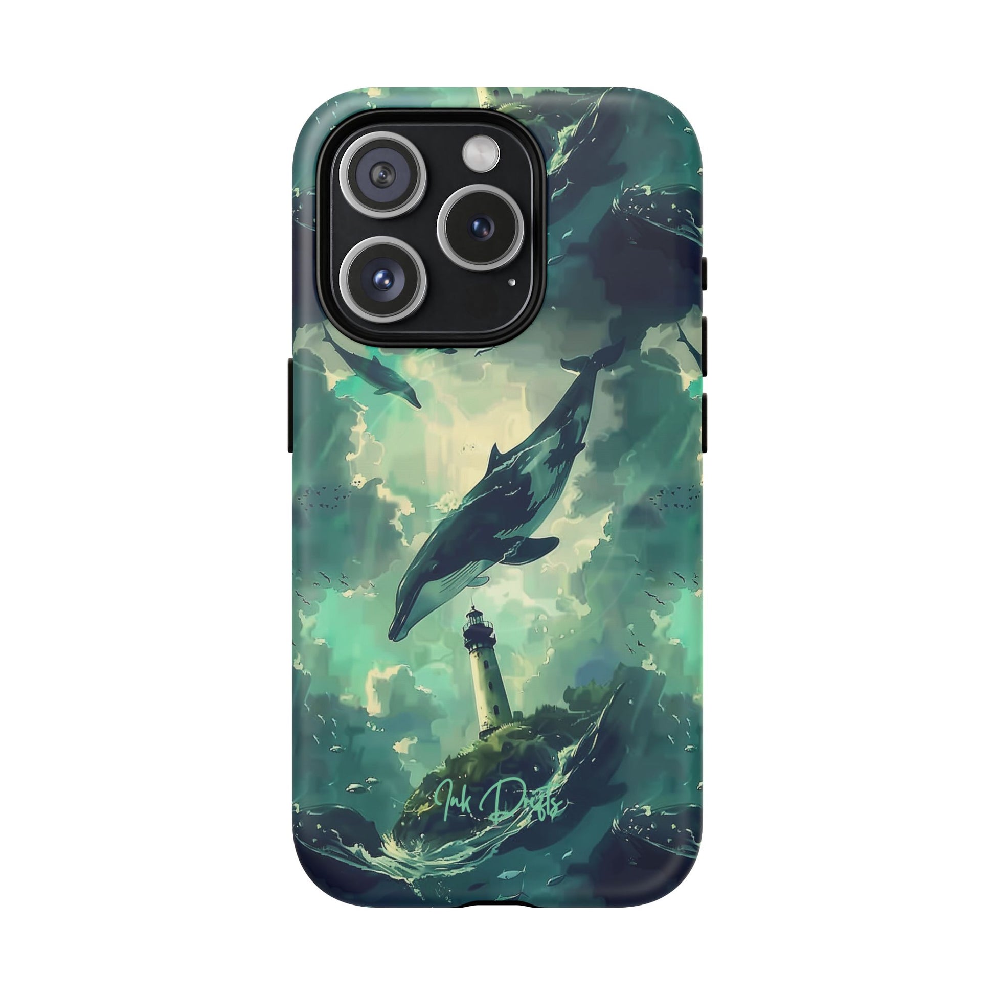 iPhone 15 Pro Matte Phone Case - Ocean Dream | MagSafe iPhone Case