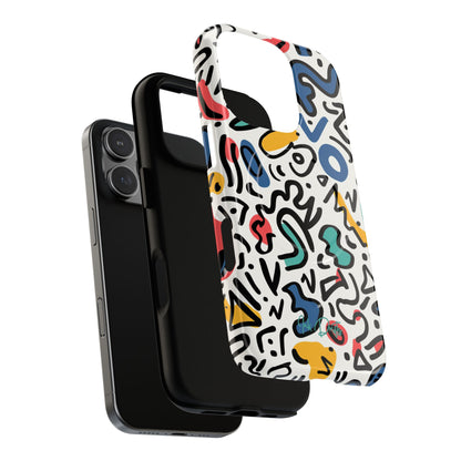 Phone Case - Playful Doodles | MagSafe iPhone Case