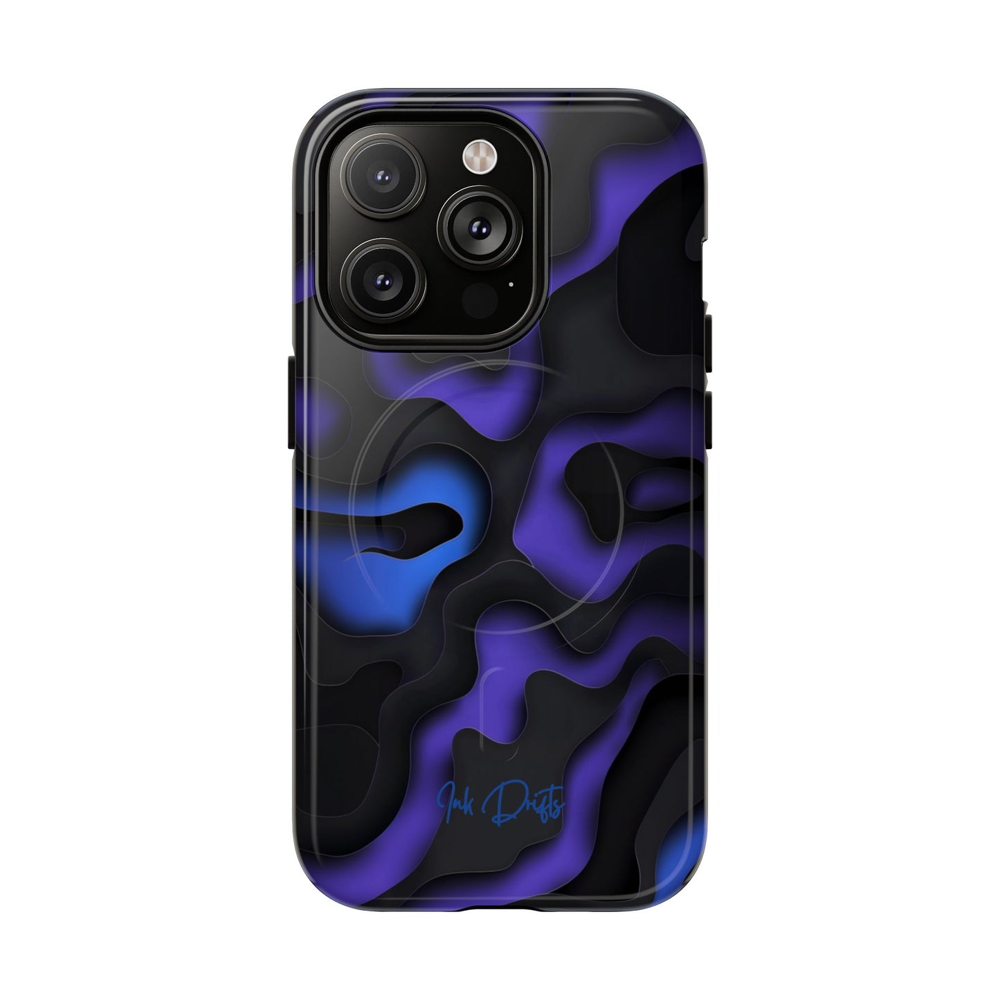 iPhone 14 Pro Glossy Phone Case - Galactic Flow | MagSafe iPhone Case