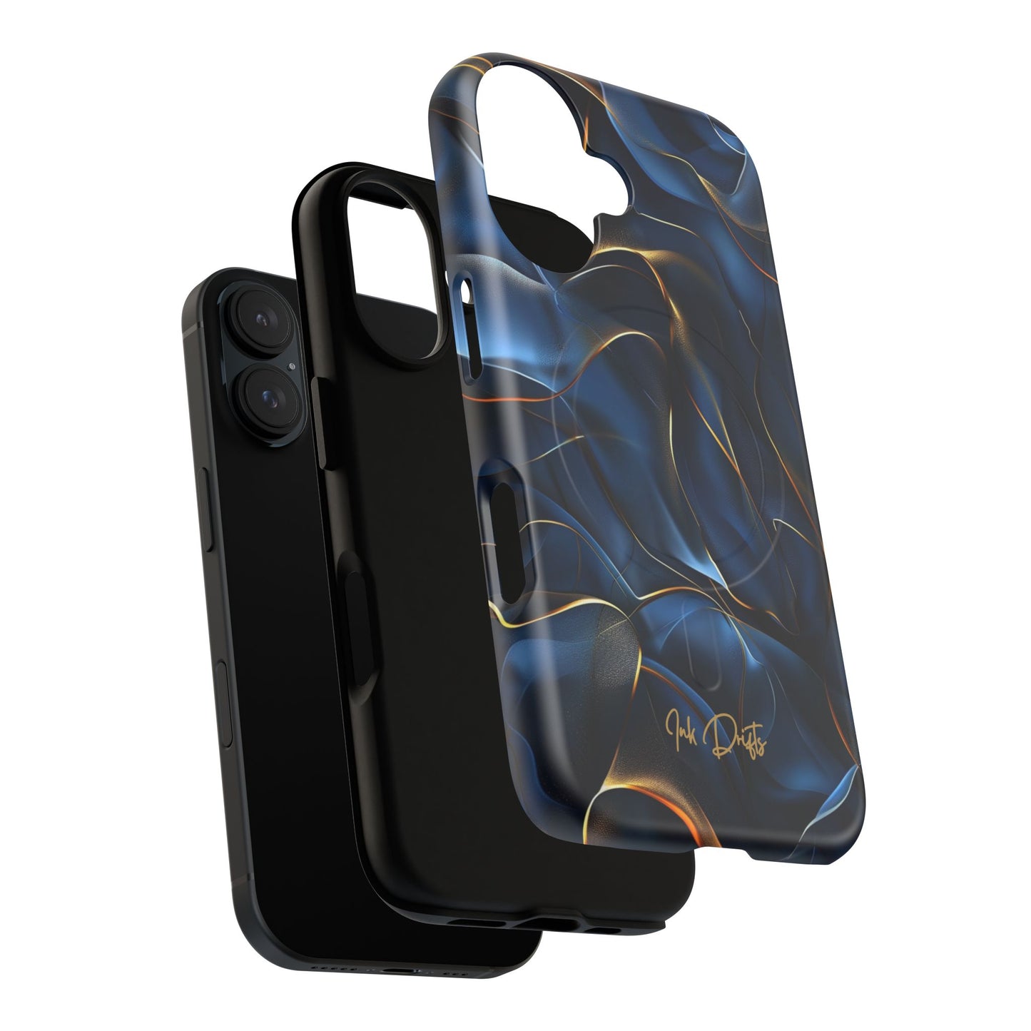 Phone Case - Golden Currents | MagSafe iPhone Case