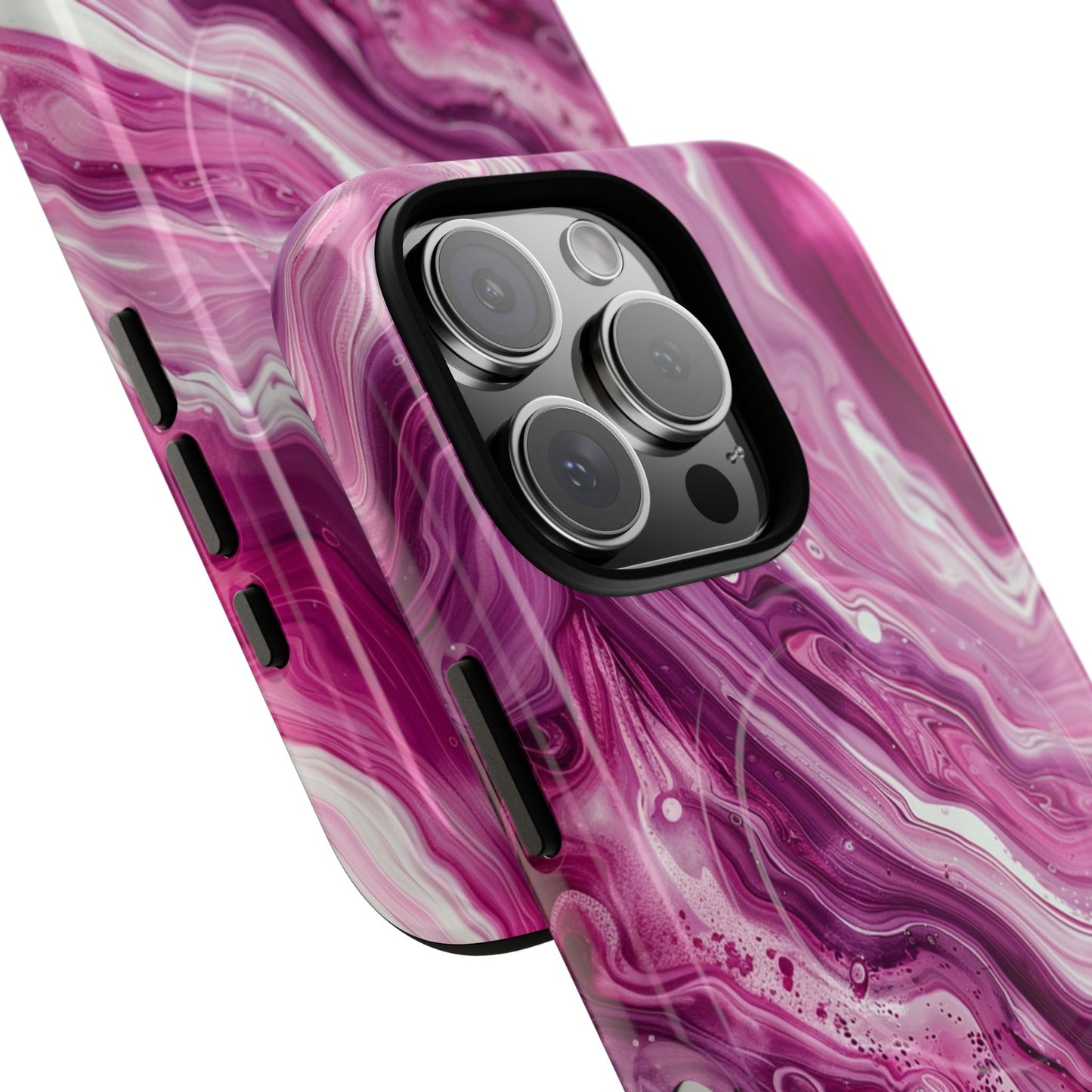 Phone Case - Pink Marble | MagSafe iPhone Case