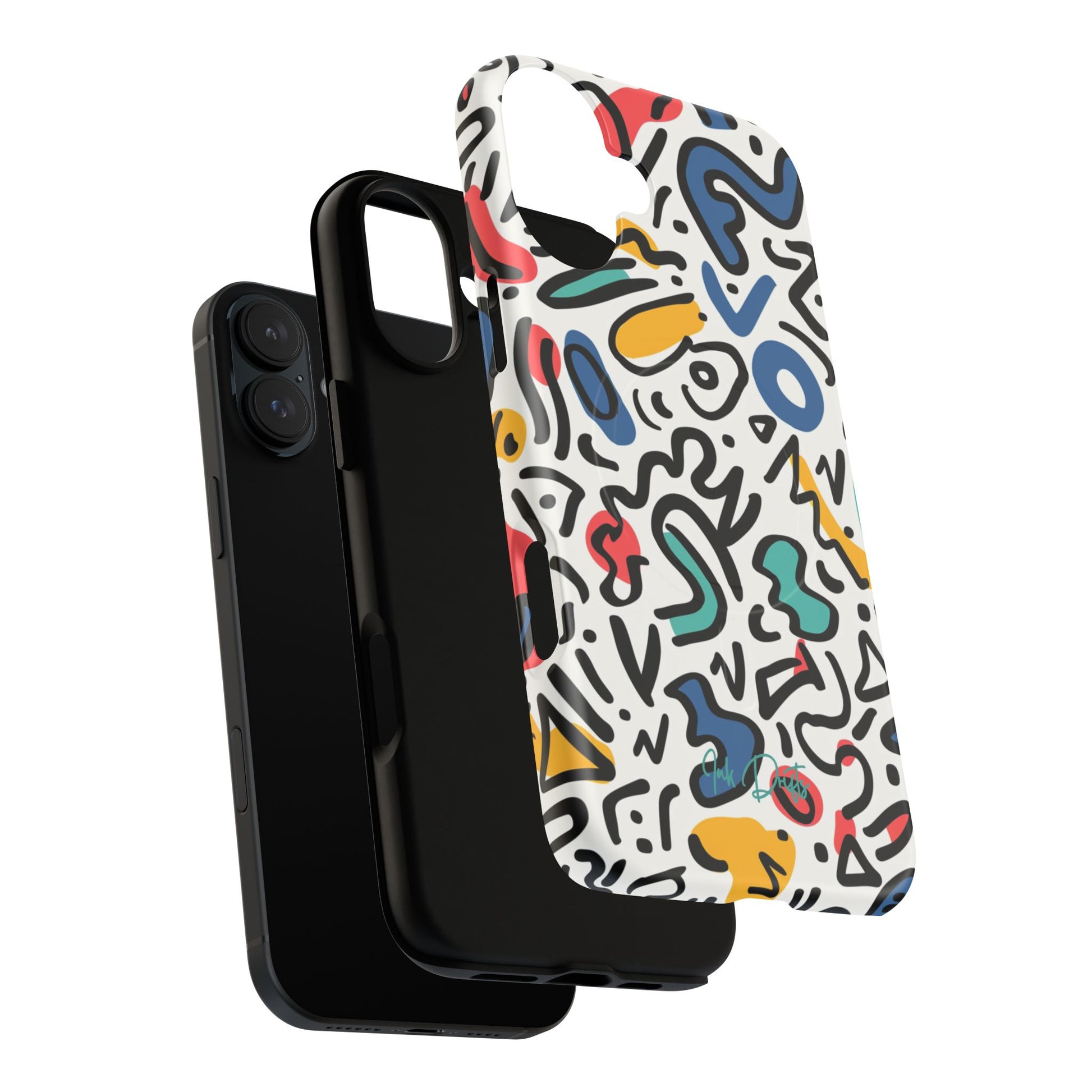 Phone Case - Playful Doodles | MagSafe iPhone Case