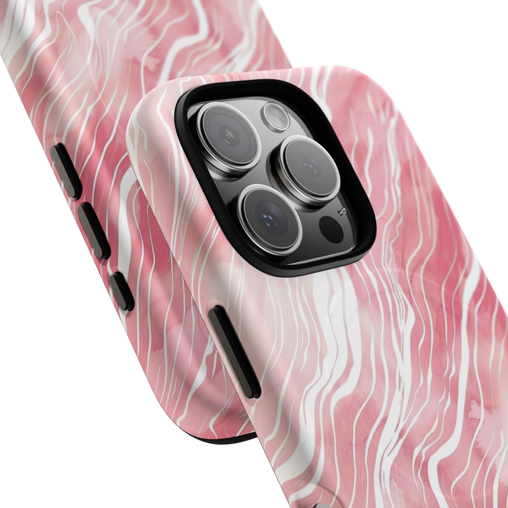 Phone Case - Blush Waves | MagSafe iPhone Case