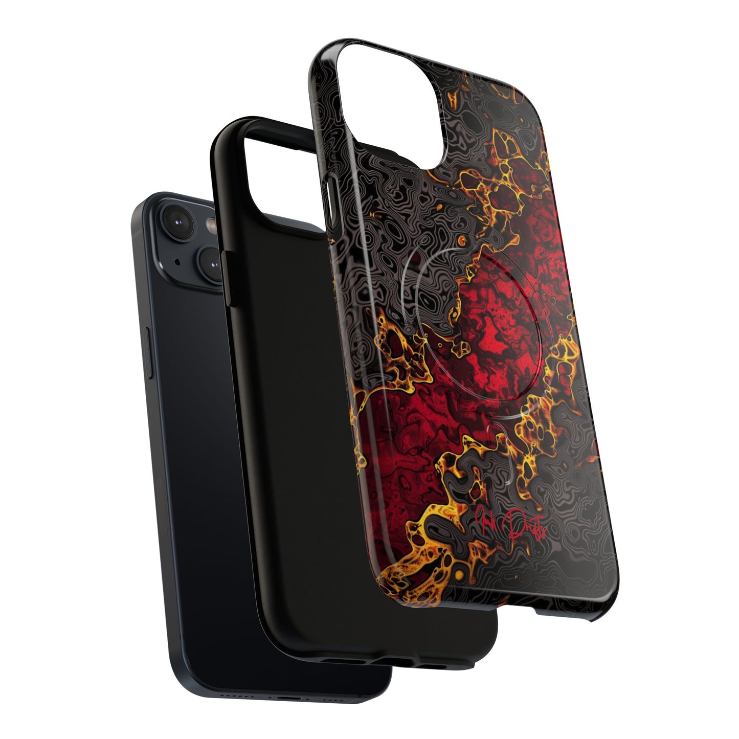 Phone Case - Volcanic Veins | MagSafe iPhone Case