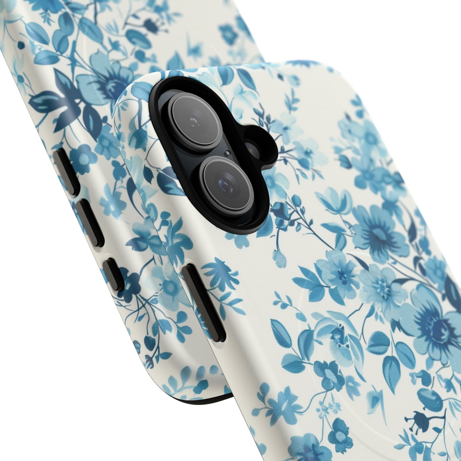 Phone Case - Blue Blossom | MagSafe iPhone Case