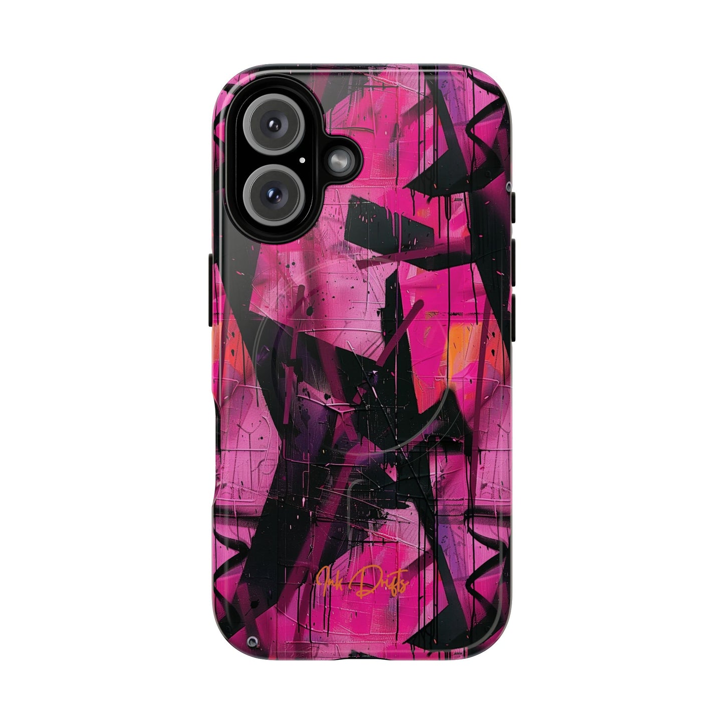 iPhone 16 Glossy Phone Case - Urban Vibe | MagSafe iPhone Case