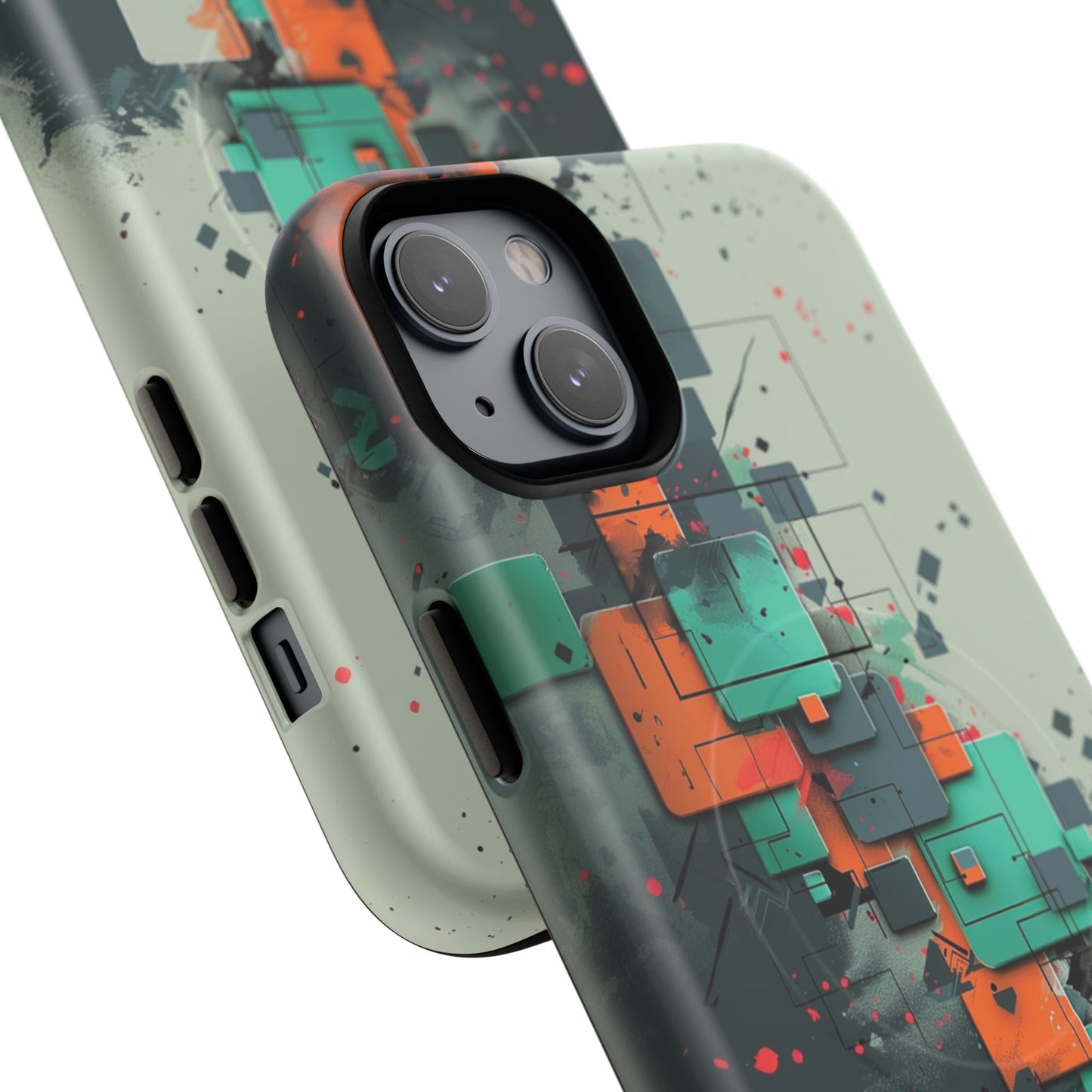 Phone Case - Techno Mosaic | MagSafe iPhone Case