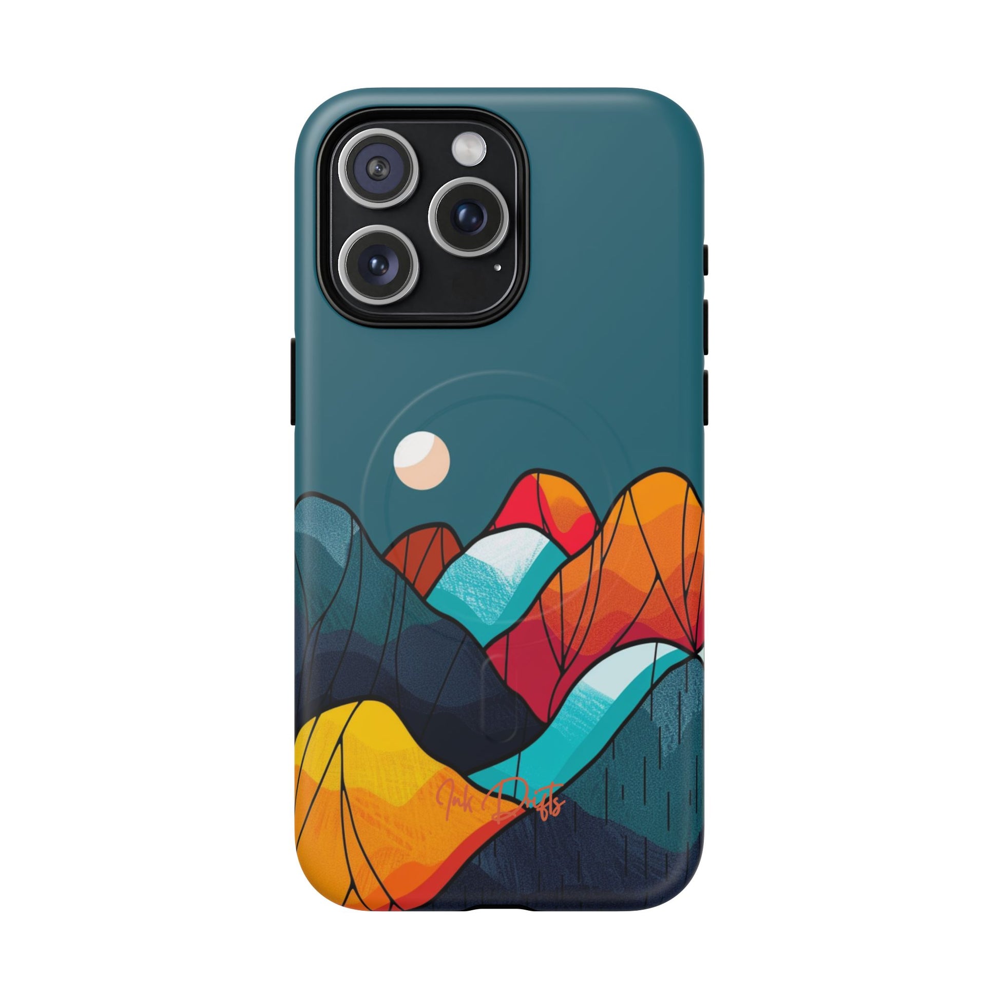 iPhone 15 Pro Max Matte Phone Case - Autumn Mountains | MagSafe iPhone Case