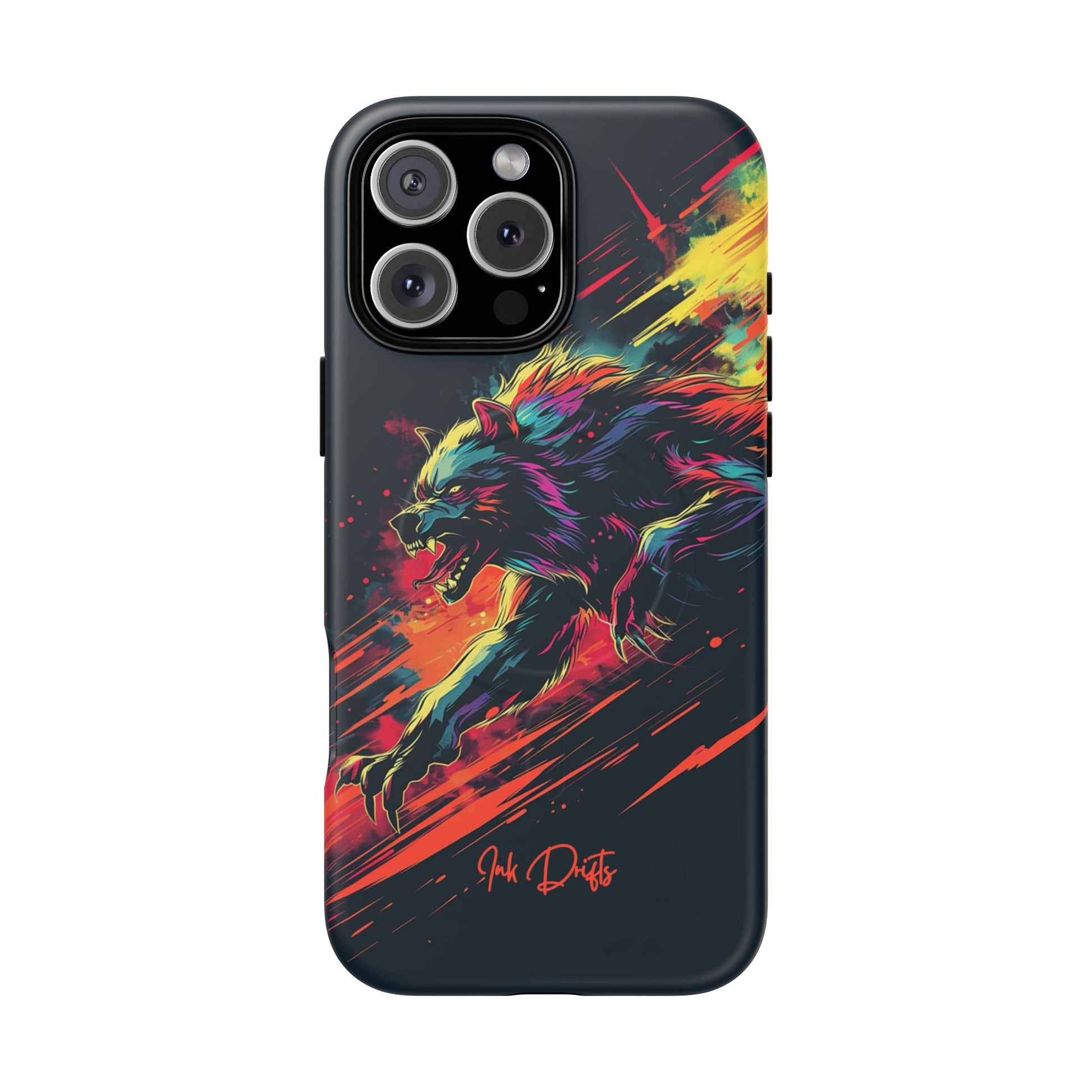 iPhone 16 Pro Max Matte Phone Case - Lunar Werewolf | MagSafe iPhone Case